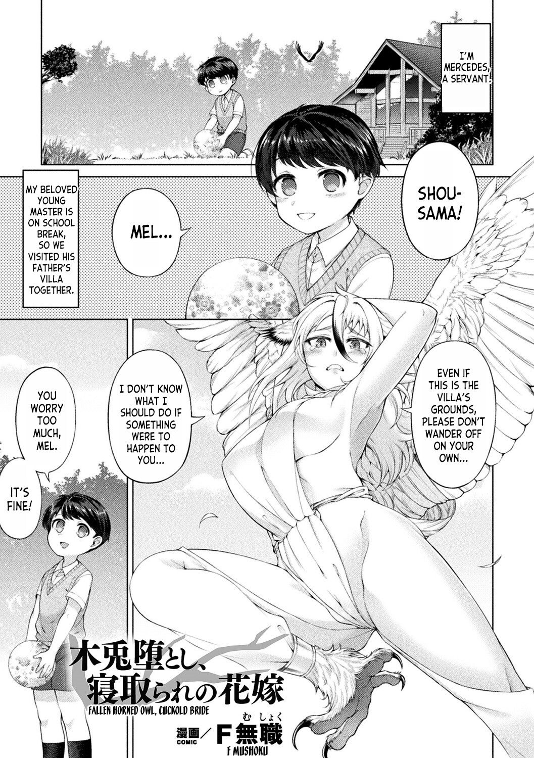 Hentai Manga Comic-Fallen Horned Owl, Cuckold Bride-Read-4